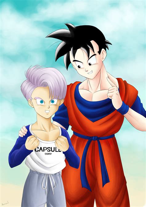 future gohan and trunks|More.